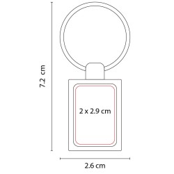 Llavero Square - M 63282