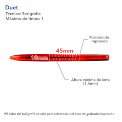 Bolígrafo Duet - DUE-TRN