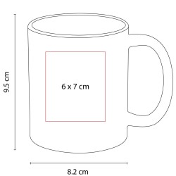 Taza para Sublimar Panaji - TAZ 036