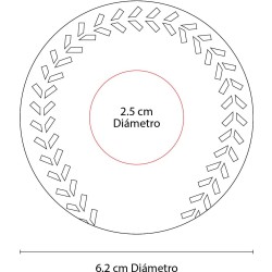 Pelota Antiestrés Baseball - SOC 011-05