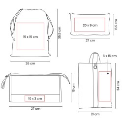 Set Organizador De Viaje Devika - PRO 092