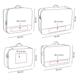 Set Organizador De Viaje Devika - PRO 092