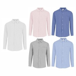 Camisa Oxford Manga Larga Caballero - C0605
