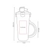 Vaso para Mascotas Galu - PET 008